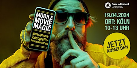 MobileMovie Magic: Der Smartphone-Videografie-Praxisworkshop