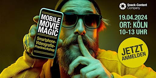 Imagem principal do evento MobileMovie Magic: Der Smartphone-Videografie-Praxisworkshop