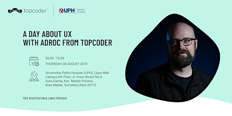 A Day About UX with Adroc from Topcoder primary image