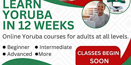 Yoruba Language Lessons - Learn Yoruba with us!