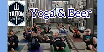 Yoga & Beer at Triton Brewing Co primary image