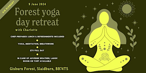 Imagem principal do evento Yoga Day Retreat at Gisburn Forest