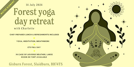 Hauptbild für Yoga Day Retreat at Gisburn Forest