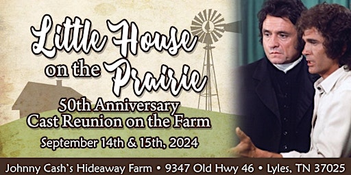 Primaire afbeelding van Little House on the Prairie 50th Anniversary Farm Reunion-TN