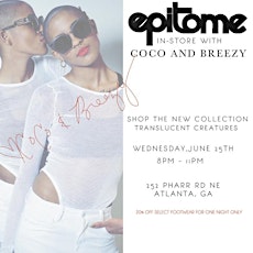 Epitome + Coco and Breezy In Store Event - Sounds by Martina McFlyy primary image