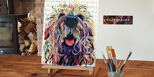 Hauptbild für 'Shaggy Dog' painting workshop & Cocktails  @The Mile, Pocklington, York