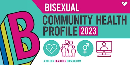 Bisexual Community Health Profile Launch primary image