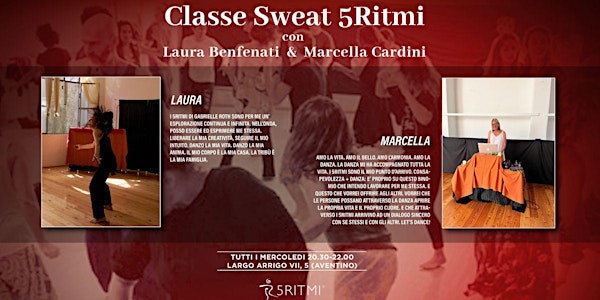 5Ritmi Roma / 5Rhythms Rome - Classe Sweat del Mercoledì