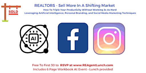 Imagem principal do evento Realtor Training - AI, Social Media, and Personal Branding Strategies