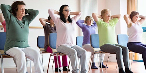 Imagem principal do evento Seated Pilates for Adults for Older Adults in Bath and North East Somerset.