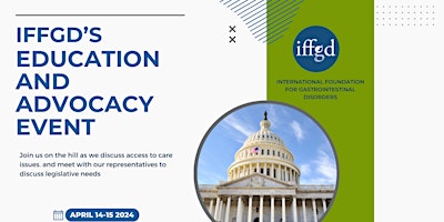 Immagine principale di IFFGD 2024 Education and Advocacy Event on the Hill (In-Person) 