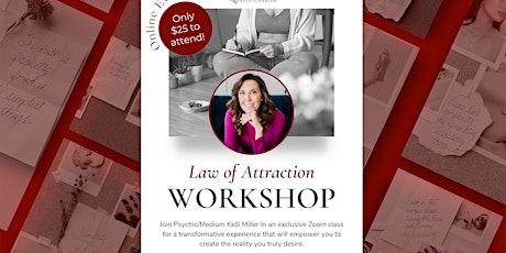 Imagem principal do evento Law of Attraction Masterclass