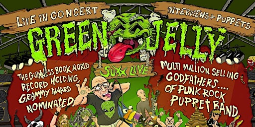 Imagem principal do evento GREEN JELLY Live at Tony V's