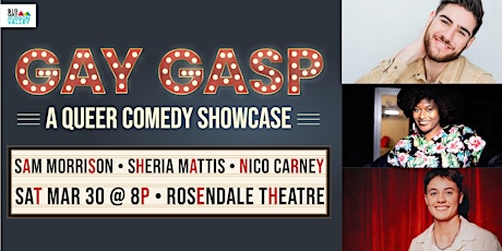 Imagem principal de Gay Gasp: A Queer Comedy Showcase