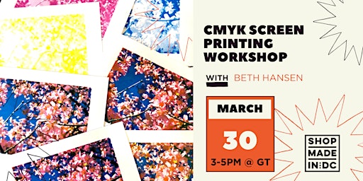 Primaire afbeelding van CMYK Screen Printing w/Beth Hansen