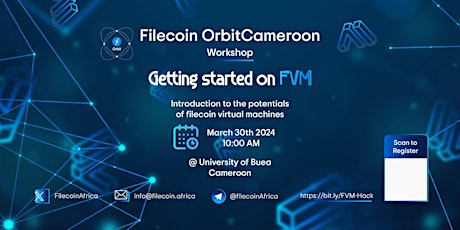 FVM Workshop - Building  Dapps on Filecoin Virtual Machine