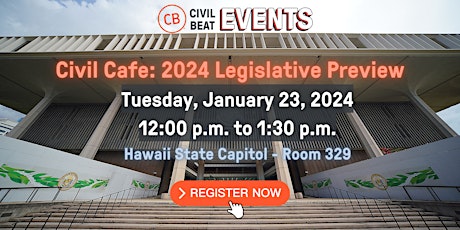 Civil Cafe: Legislative Preview for 2024 primary image