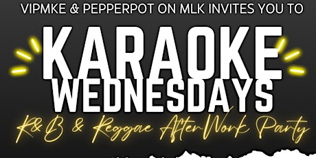 KARAOKE WEDNESDAYS AT PEPPERPOT ON MLK