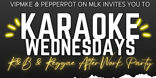 Imagem principal do evento KARAOKE WEDNESDAYS AT PEPPERPOT ON MLK