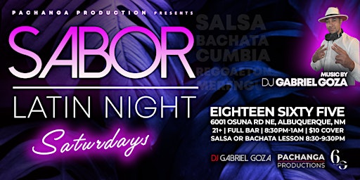 SABOR - LATIN NIGHT primary image