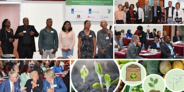 Congres "Teeltechnieken, zaden en irrigatie op maat voor de duurzame landbouw in Suriname", 24 okt. 2019