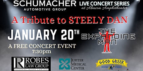 Primaire afbeelding van Steely Dan Tribute - FREE CONCERT. This is for a reserved preferred seat.