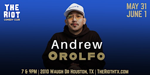 The Riot Comedy Club presents Andrew Orolfo (Comedy Central, Netflix) primary image