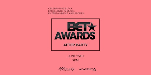 Immagine principale di Red Carpet BET Awards Afterparty @ Academy (Top celebs, Media, Artists) 