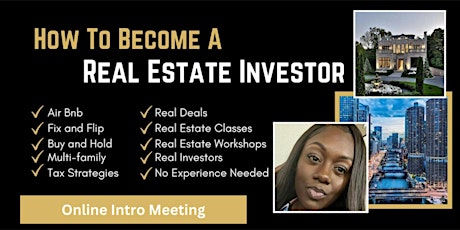 Virtual Webinar- Financial Literacy, Business, Real Estate Investing