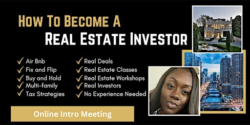 Imagem principal do evento Virtual Webinar- Financial Literacy, Business, Real Estate Investing