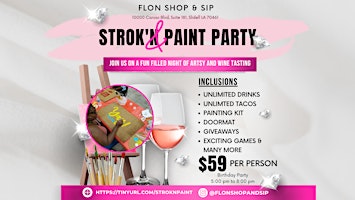 Primaire afbeelding van Strok'n Paint Party