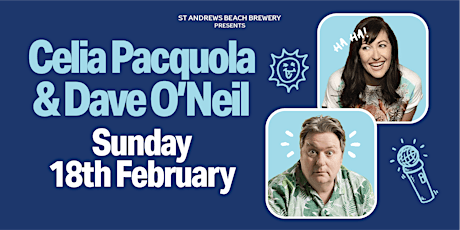Primaire afbeelding van St Andrews Beach Brewery present Celia Pacquola & Dave O'Neil