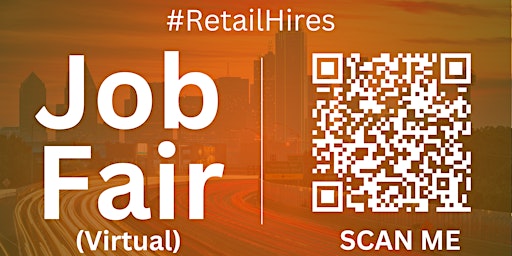 Primaire afbeelding van #RetailHires Virtual Job Fair / Career Expo Event #Dallas #DFW