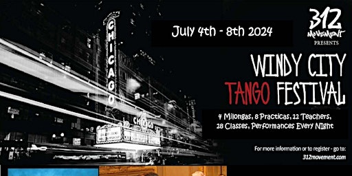 Hauptbild für Windy City Tango Festival 2024