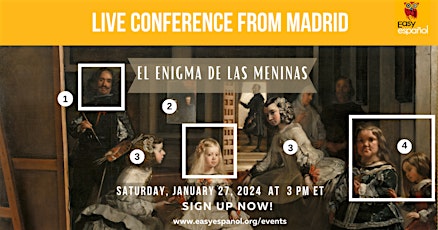 Learn the secrets of 'Las meninas': Spanish Conference Live from Madrid primary image