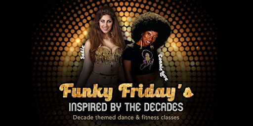 Imagem principal do evento Funky Friday's: Decade Themed Dance & Fitness Classes in Denver