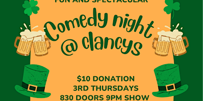 Comedy+at+Clancys