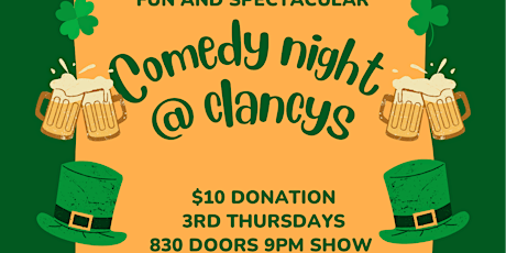 Comedy at Clancys