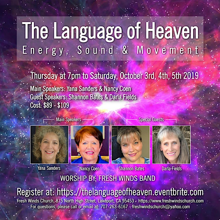 The Language of Heaven: Energy, Sound and Movement image