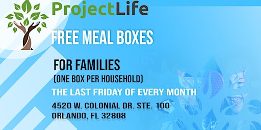 Imagen principal de 4th Friday Family Meal Box Give Away