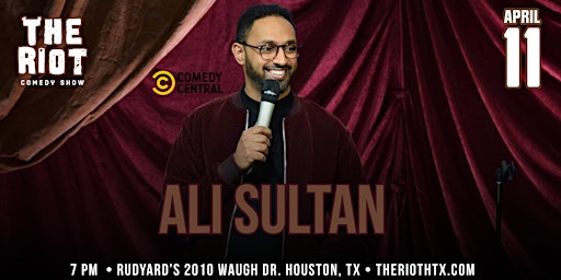 Primaire afbeelding van The Riot Comedy Club presents Ali Sultan (Comedy Central)