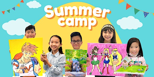 Imagen principal de Summer Day Camp @10:30AM or 2:00PM In-Person @Young Art Valley Fair