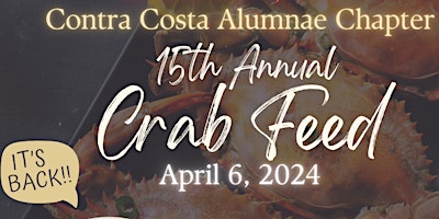 Contra Costa Alumnae  - 15th Annual Crab Feed primary image