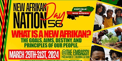 Hauptbild für New Afrikan Nation Day 56