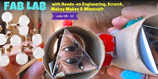 Fab Lab with Hands-on Engineering, Scratch, Makey Makey & Minecraft primary image