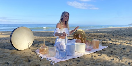 New Moon Sunset Beach Soundbath & Reiki