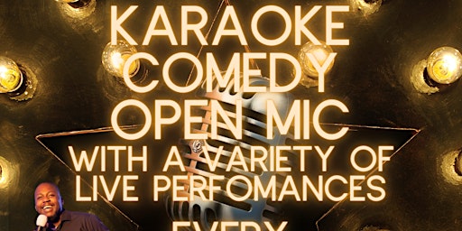 Imagem principal do evento Karaoke & Comedy Night @ Takoma Station Tavern