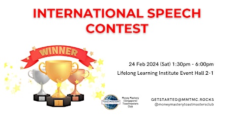 Immagine principale di MEGA Speech Contests: International Speech 