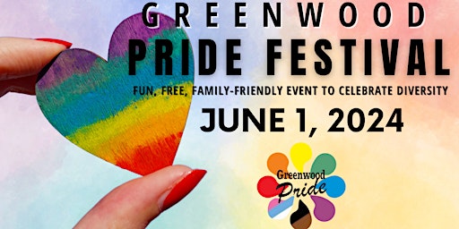 Hauptbild für 2024 Greenwood Pride Festival