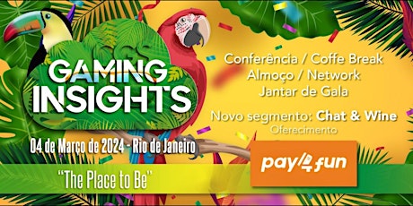 Imagen principal de GAMING INSIGHTS - RIO DE JANEIRO 2024/SUPER HOSTS